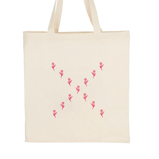 99Roses X Embroidered Tote